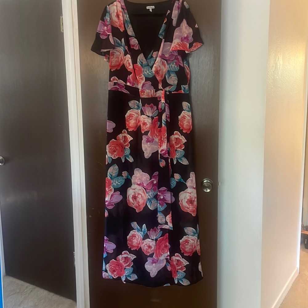 Floral Maxi Dress- worn once!!